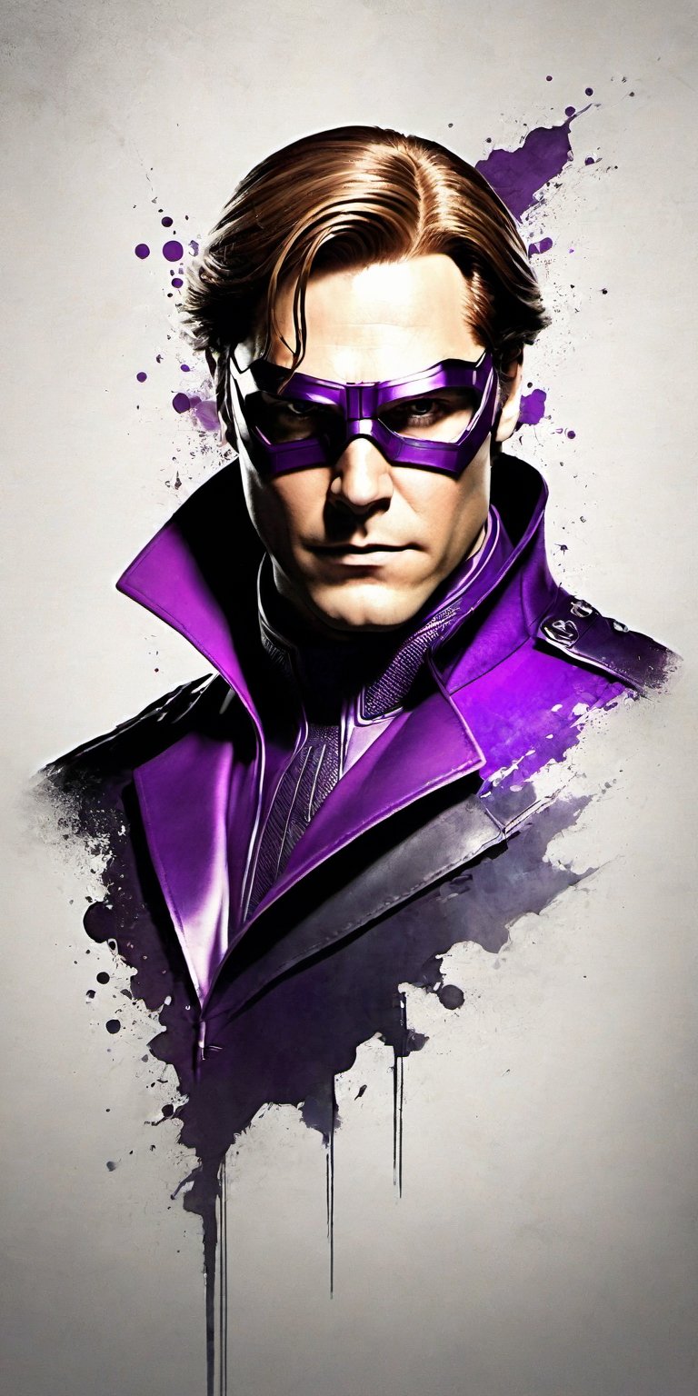 "Craft a 4K portrait of the enigmatic Helmut Zemo,  exuding a calculated and cunning demeanor. Capture him in a well-lit,...