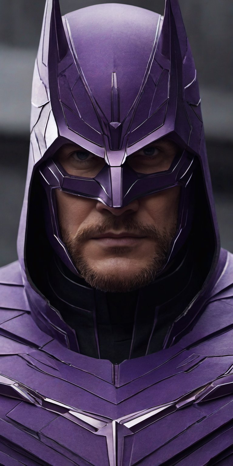 "Craft an intricate 4K portrait of Helmut Zemo,  portraying his calculating and enigmatic persona. Showcase his sharp feat...