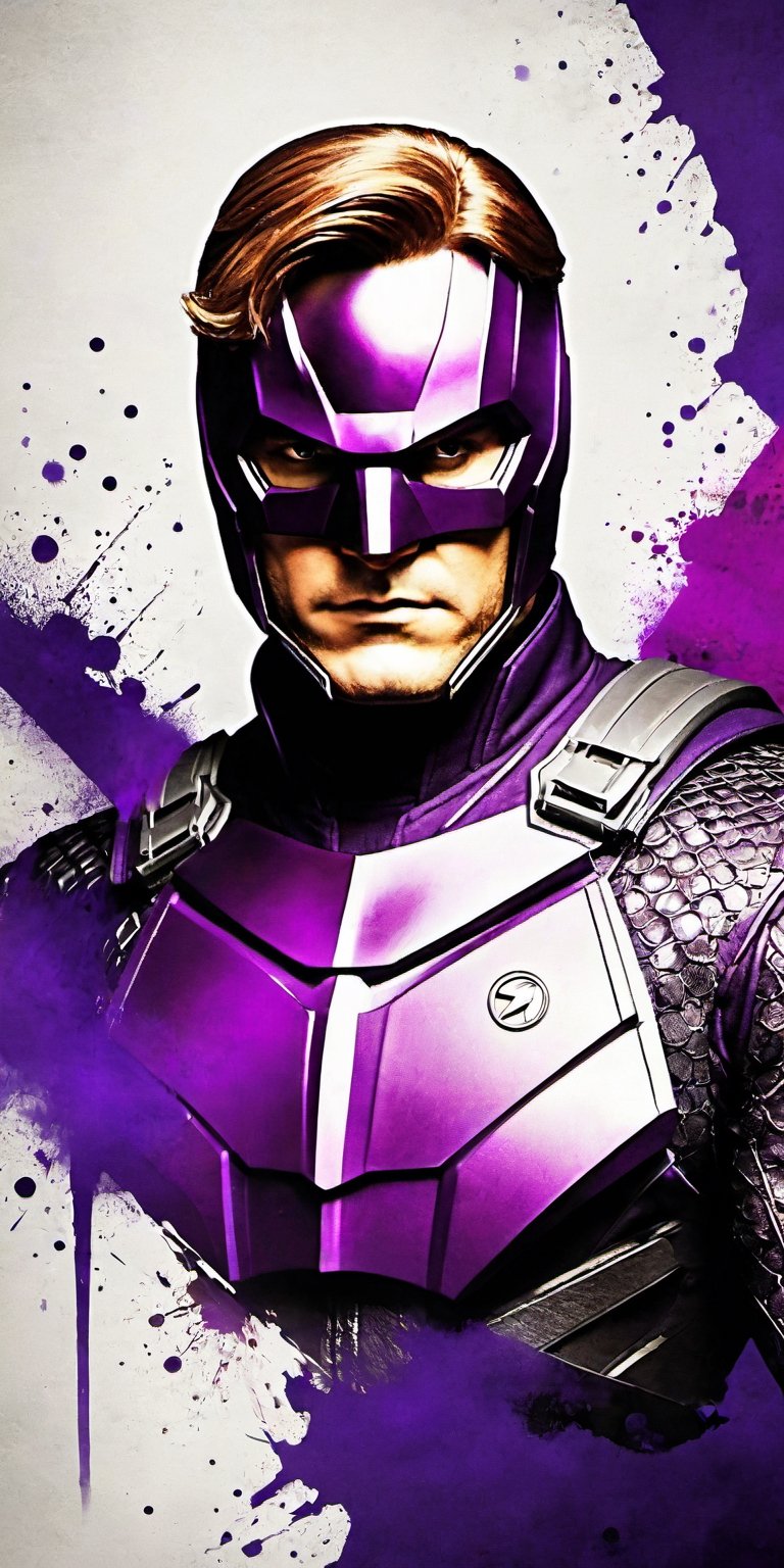 "Craft a 4K portrait of the enigmatic Helmut Zemo,  exuding a calculated and cunning demeanor. Capture him in a well-lit,...