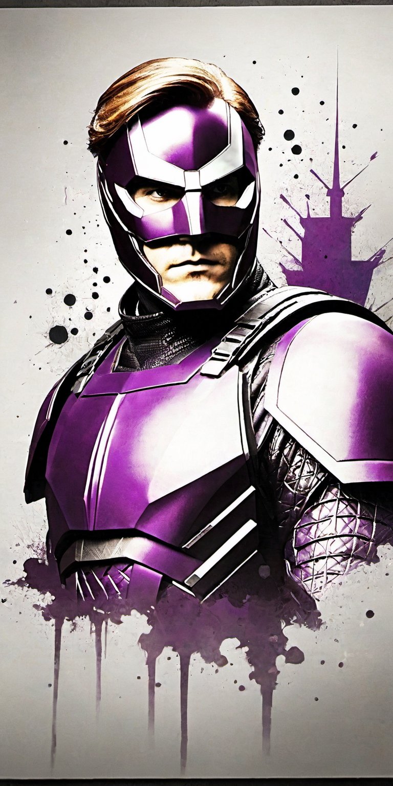 "Craft a 4K portrait of the enigmatic Helmut Zemo,  exuding a calculated and cunning demeanor. Capture him in a well-lit,...