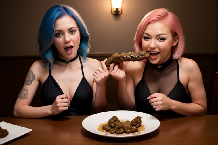 two girls,  one a cute,  18-year-old by Kinkyboy on Tensor.Art