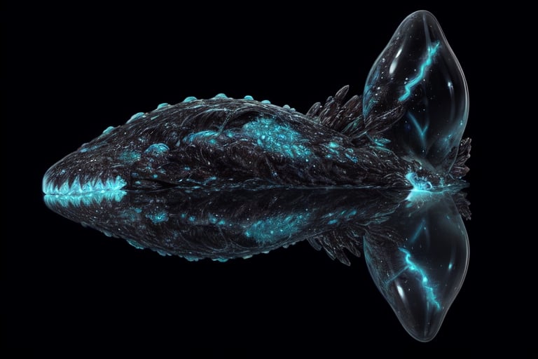 "Species 3 is characterized by a gelatinous exoskeleton that can change transparency for camouflage. They possess bioluminescent patterns on their bodies, serving both communication and attraction purposes. Adapted to extreme temperatures, this species relies on internal bioreactors to generate energy, consuming mineral-rich substances for sustenance."