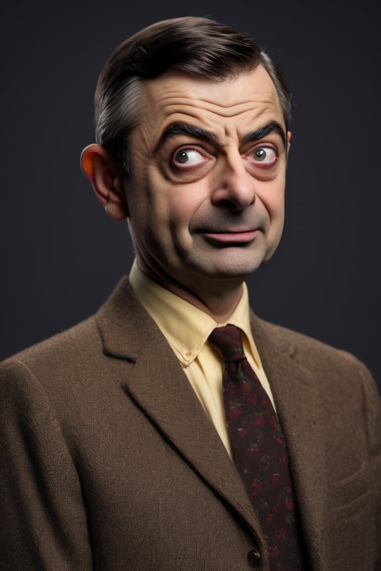 RAW natural photo OF mr bean ,  slim body,  realisct by SAIONARA on Tensor.Art