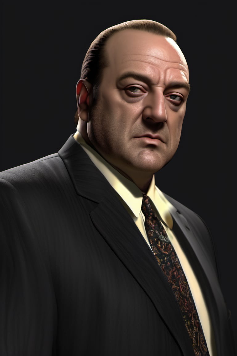 RAW natural photo OF TONY SOPRANO realistic,  no muscles,  slim body by SAIONARA on Tensor.Art