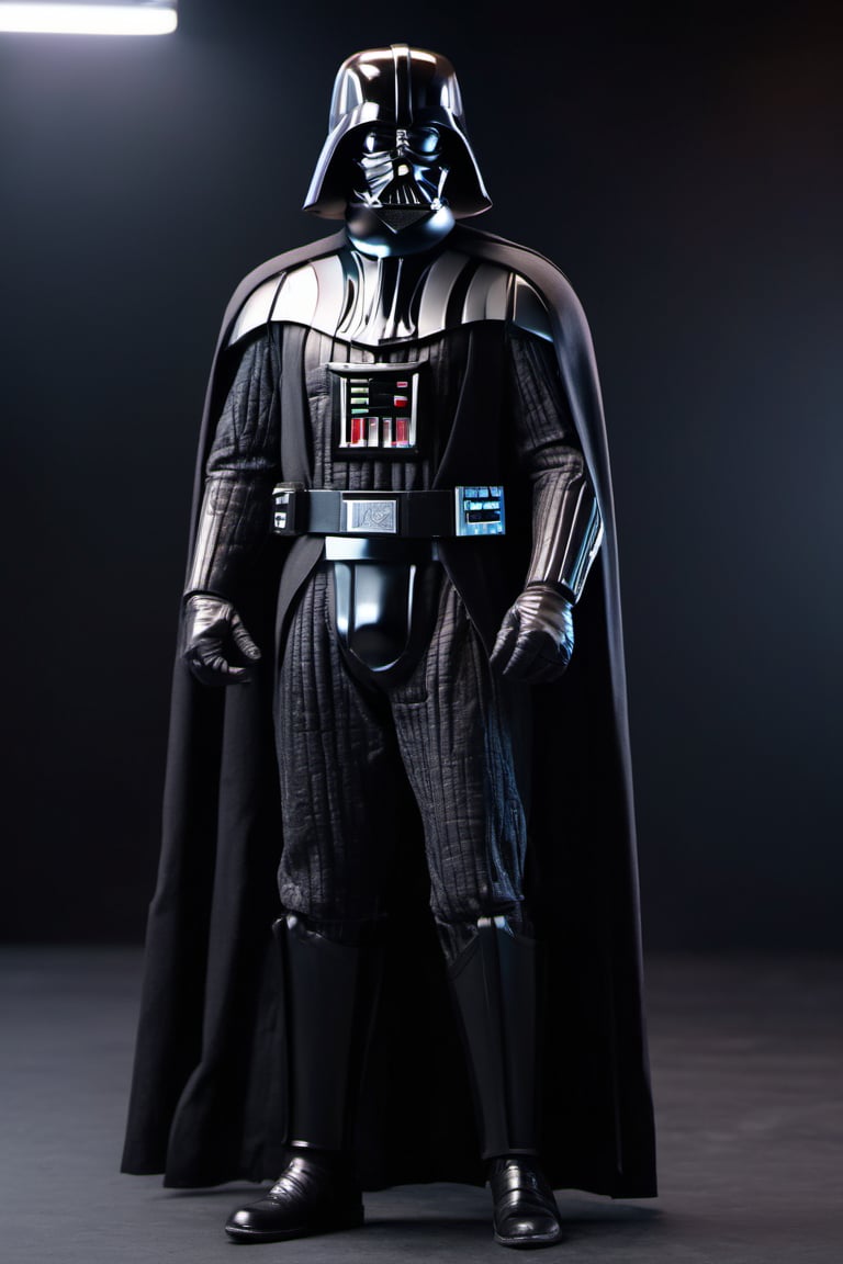 RAW natural photo OF dart vader (((without helmet))),  slim body,  realisct by SAIONARA on Tensor.Art
