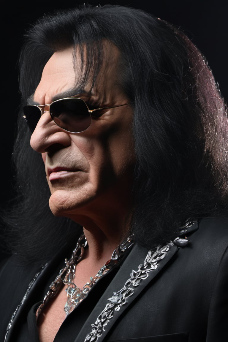 RAW natural photo OF Gene Simmons kiss,  slim body,  realisct by SAIONARA on Tensor.Art