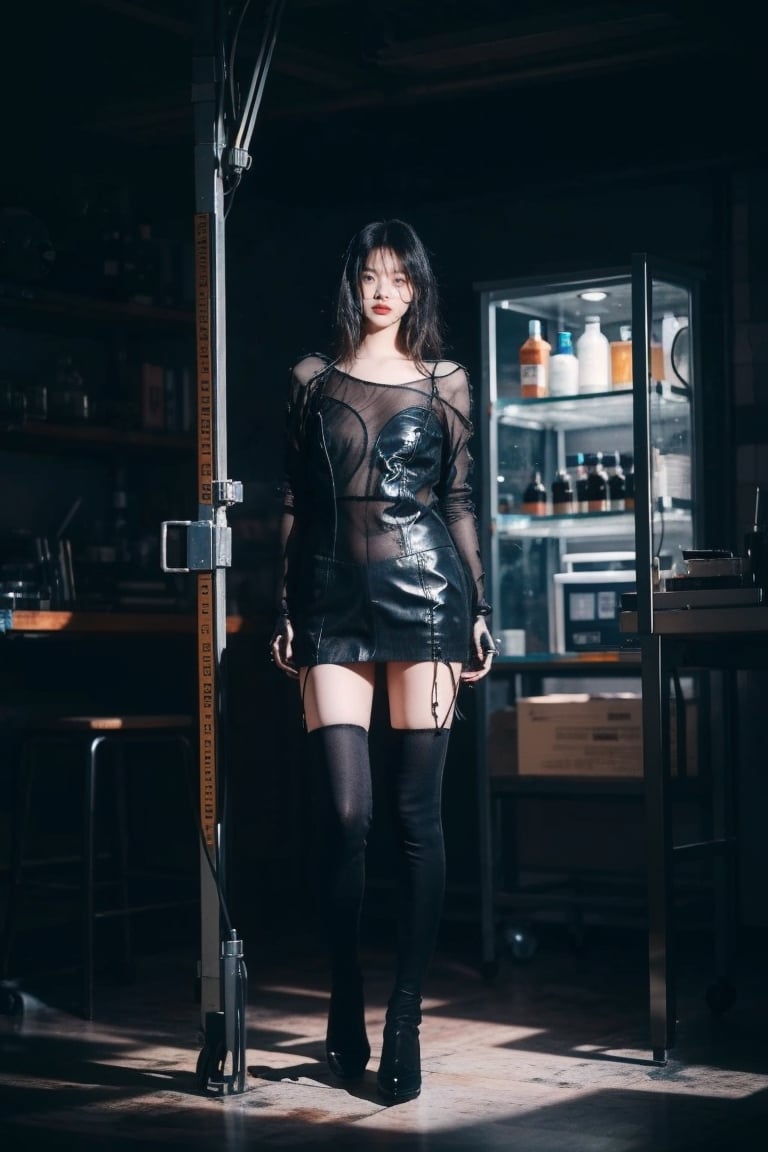 restricted throughout the body,  fixed in the middle of the laboratory,  trending on cg society by TracQuoc on Tensor.Art