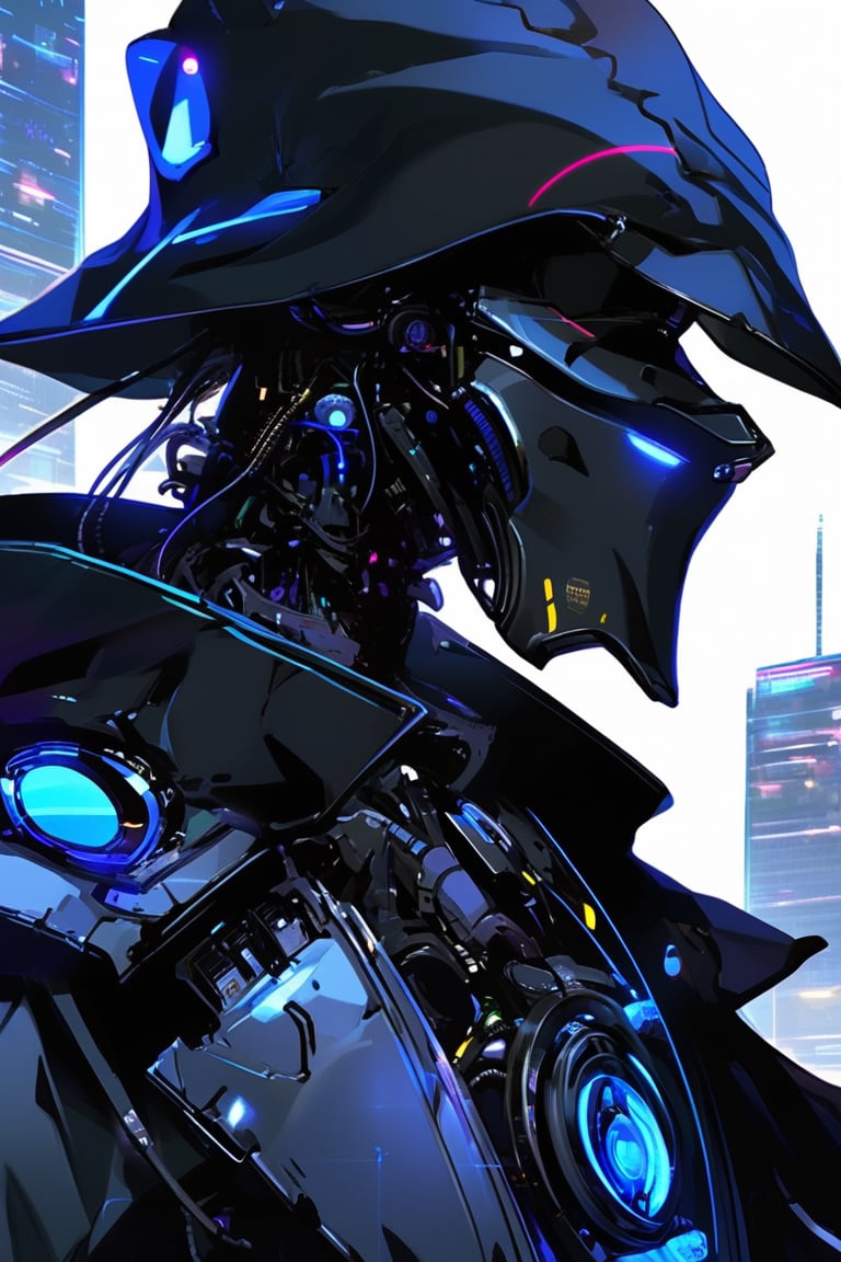 Plague Doctor,  Cyberpunk Plague Doctor Cyborg,  futuristic reinterpretation by TracQuoc on Tensor.Art