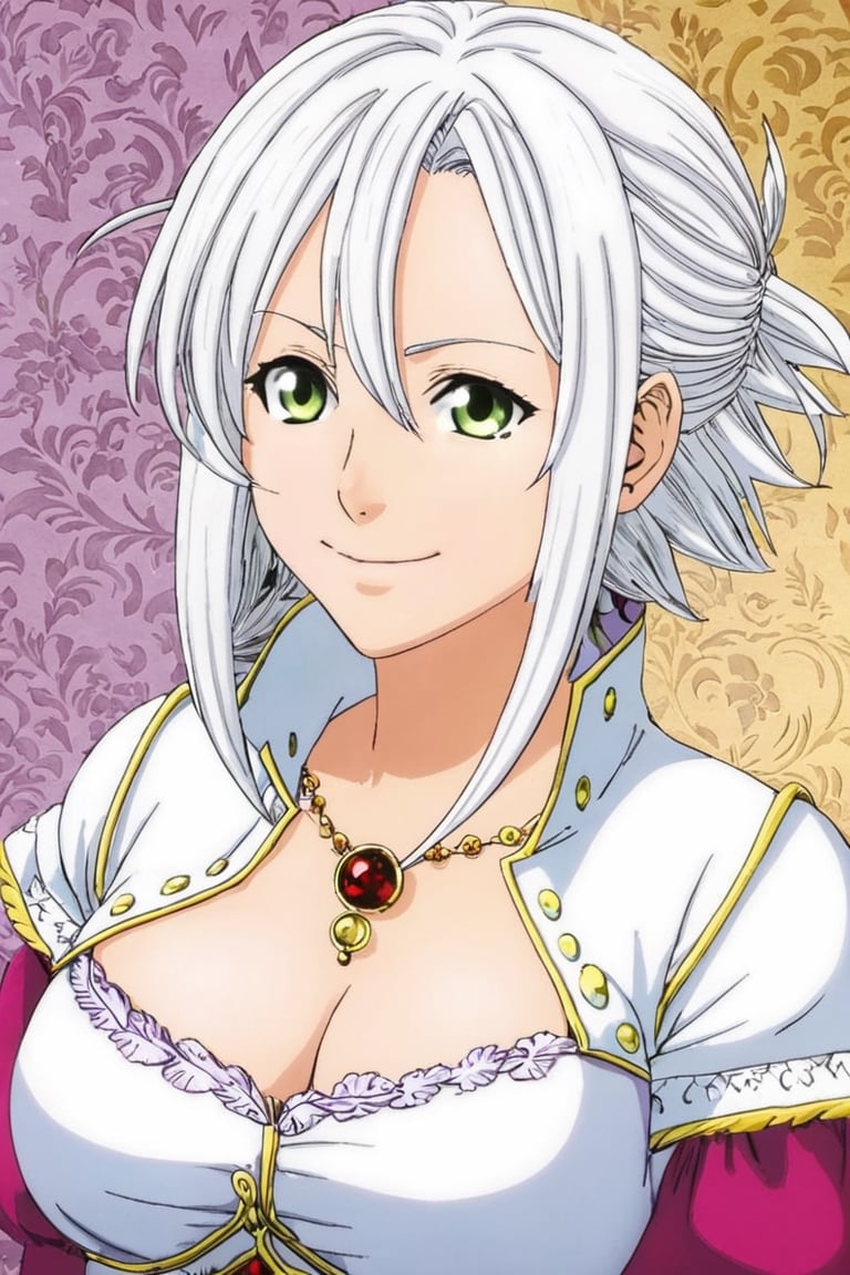 Elizabeth from nanatsu no taizai, the seven deadly sins, white hair