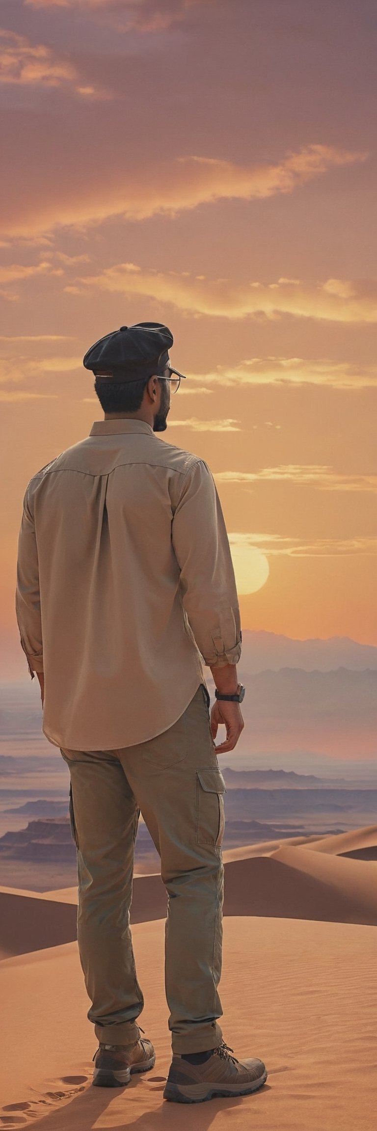 (Silhouette back view). A (Masterpiece),  (Perfectly Detailed),  (artwork) by User not found on Tensor.Art