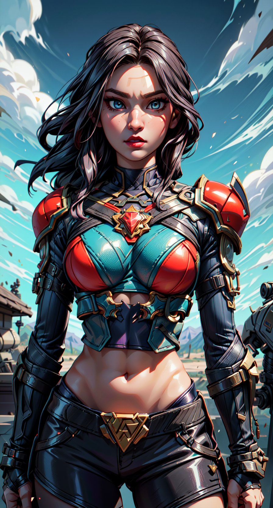 centered,  masterpiece,  korean wonder women by saran on Tensor.Art
