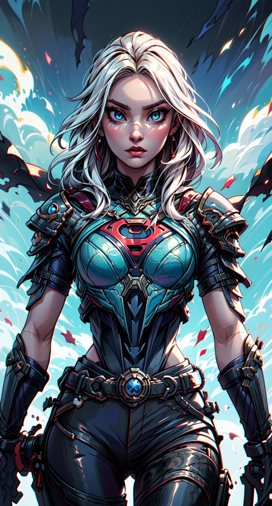 centered,  masterpiece,  korean supergirl by saran on Tensor.Art