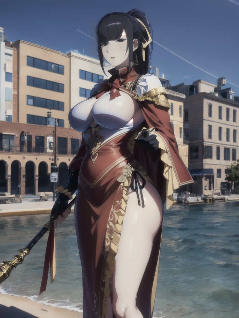 narberal gamma,beach background,ink,Ultra-detail,(highres:1.1),best quality,(masterpiece:1.3),cinematic lighting, sexy breasts, 3DMM, big breasts, full lenth body, long legs, black hair, long_ponytail, black eyes,
realistic, (masterpiece - 1.2),very sexy face and also a sexy  figure  pornstar  with big natural boobs and curvy ass ,8k,highly detailed,ultrarealistic,hyperrealistic,high quality render,high quality,highly detailed background,frilled dress, long skirt, 1 girl,solo, realhands