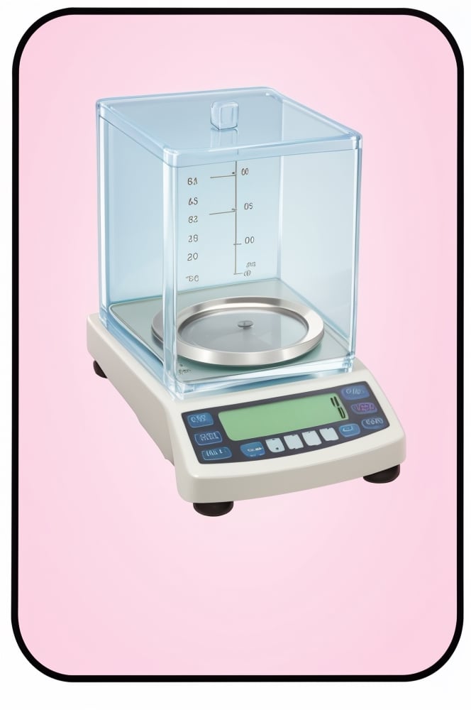 Analytical scale, gradient background color, Loteria