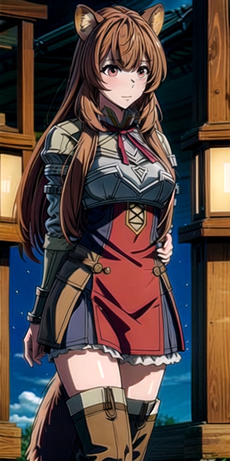 Raphtalia from The Rising of the Shield Hero,  raphtalia,  racoon tail by Fernandoia47 on Tensor.Art