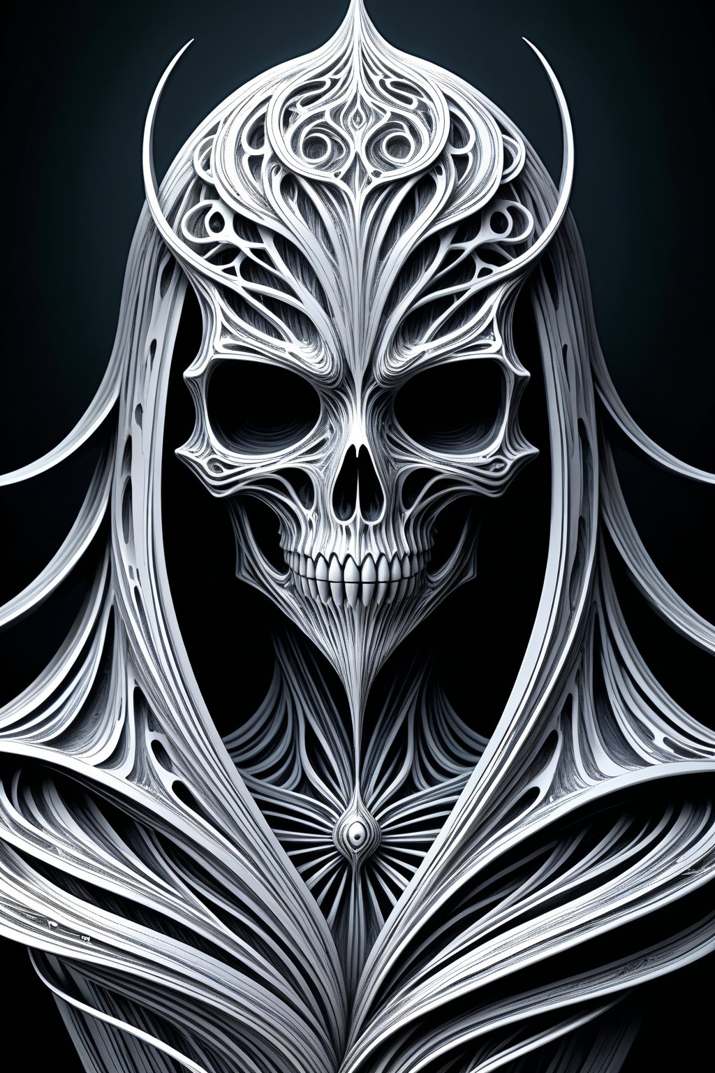 line art trinket depicting a Wraith - A malevolent spirit or ghost, often bound to the material world by unfinished business or deep resentment. Emmanuel de Critz, natural, shimmering, vibrant, gothic, rpg, 1400ad, ultra detailed, detailed, immersive, reminiscent of high fantasy RPG games, HD, masterpiece, best quality, hyper detailed, super realistic, perfect face, perfect hands, award-winning, professional, breathtaking, linquivera, fancy Delta, turbulent weather, retail packaging style vibrant, enticing, commercial, product-focused, eye-catching, professional, highly detailed,