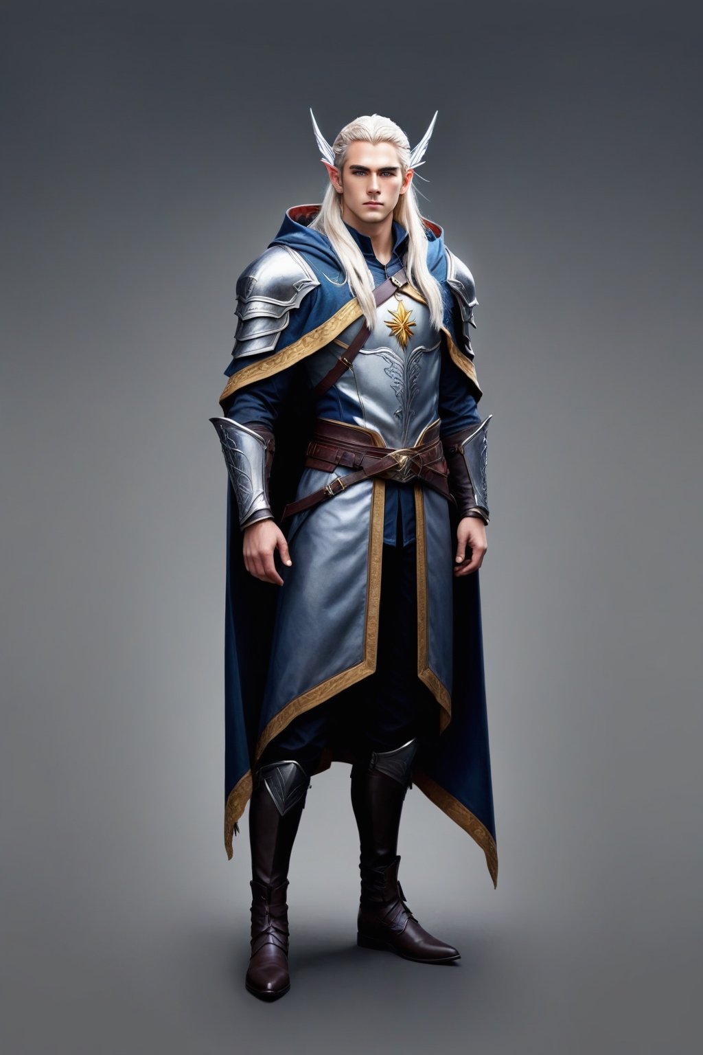 Masterpiece (full body),  high elf,  light elf by user_626867974820671675 on Tensor.Art