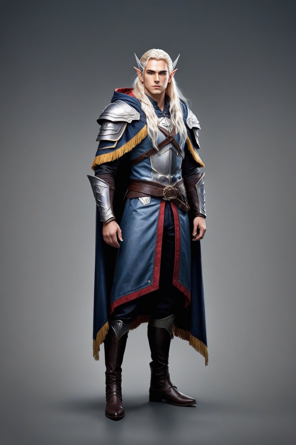 Masterpiece (full body),  high elf,  light elf by user_626867974820671675 on Tensor.Art