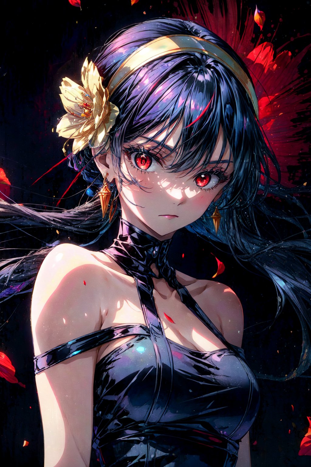 yor briar,  1girl,  bare shoulders by マカイ Makai on Tensor.Art