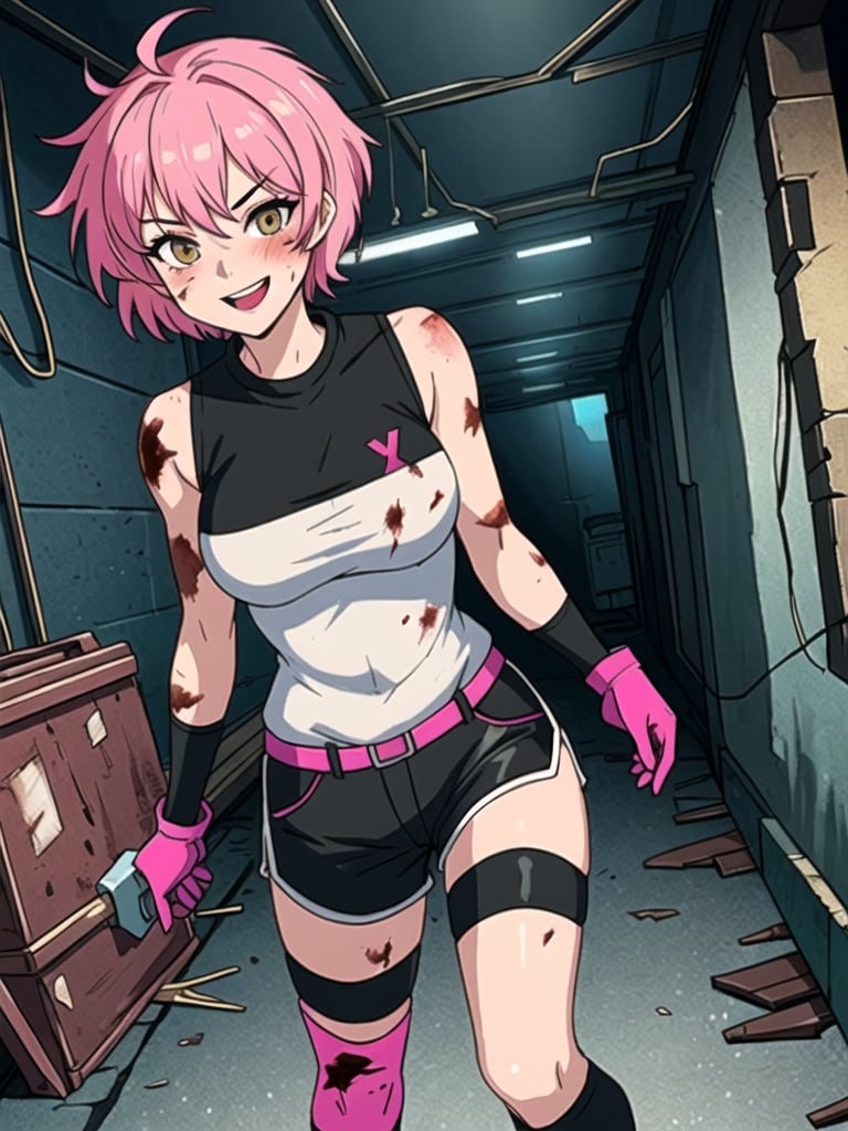 cheerful and mischievous laughing masterpiece,  best quality,  ultra high resolution by Black Changer on Tensor.Art