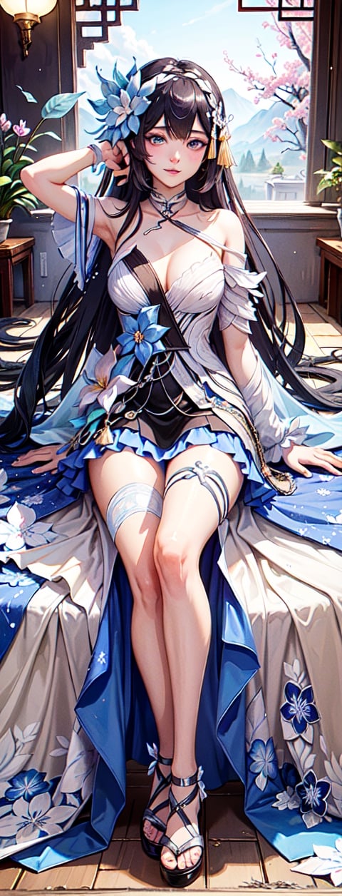 masterpiece, best quality, indoors, carneliandakimakura, 1girl, solo, looking at viewer, full body, dakimakura (medium), lying, on back, very detailed: 1.3)(, horb, luminous blue eyes, hair ,hair outside black hair  inside blue), (light smile: 1.2), sitting, from behind, rear facing, full body, dressed, highly detailed, (height: 1.1), best quality, (Masterpiece: 1.3), cinematic lighting, masterpiece, quality  best , indoors, cosmic eyes, reflection, eyelashes, carneliandakimakura,dakimakura (medium), lying down, behind, bed sheet, hair ornament, arms up, showing arms folded, Concept_carnelian_dakimakura,( Work, best quality, inside  room, fiodef, carneliandakimakura, solo, looking at the viewer, dakimakura (media), lying down, on his back, arms behind his back, full body, carneliandakimakura, horb, beauty miracle),
  TALL
  149cm,
  HEAVY
  42kg,
  HAIR COLOR
  Black
  Blue,
  EYE COLOR
  Blue,smog, gauze, vase, petals, traditional Chinese room, detailed background ,wide photo background,Hairpin, hair decoration,slender,Full chest,perfect eyes,perfect beautiful face,perfect female figure,detailed skin,  delicate patterns,intricate clothing details and rich in exquisite clothing details,delicate intricate fabrics,charming ,alluring,seductive,erotic,enchanting,hanfu,song style clothing,hanfu,Realistic,GUOFENG,MEINV,perfect hand, fingers, hand, perfect, masterpiece, best quality, official art, aesthetic, 1girl, detailed background, isometric, art nouveau, snowflakes, fractal art,asian girl,realhands,AI_Misaki ,hyelin