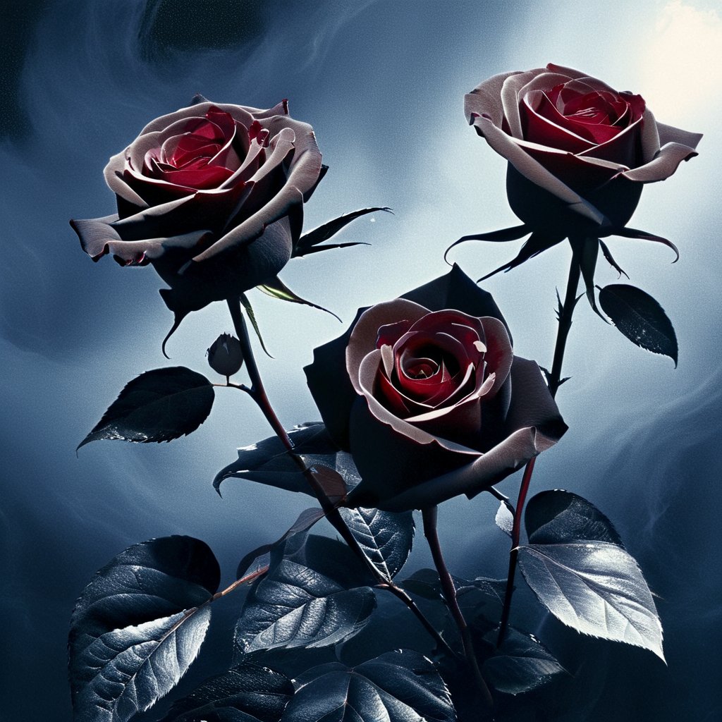 (((Art photography, National geographic style,masterpiece)))_(((2 dark red roses:1.5)))_dark palette, naturalistic colouring, volumetric lighting,  intricately textured and extremely subtle detailed,  detailmaster2, high resolution  and contrast and colour contrast, 
 ultra quality,  pastel art,  fine artwork , epic vision,  deep focus 