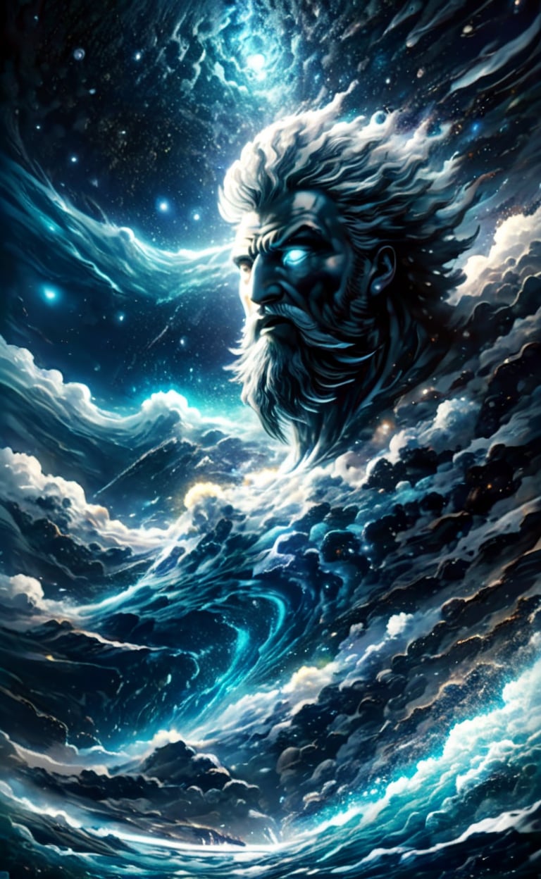 A heavy seastorm with branding waves, dark palette,  high resolution and contrast and colour contrast,  intricately textured and extremely subtle detailed,  detailmaster2,  side-light,  ultra quality,  fine artwork 