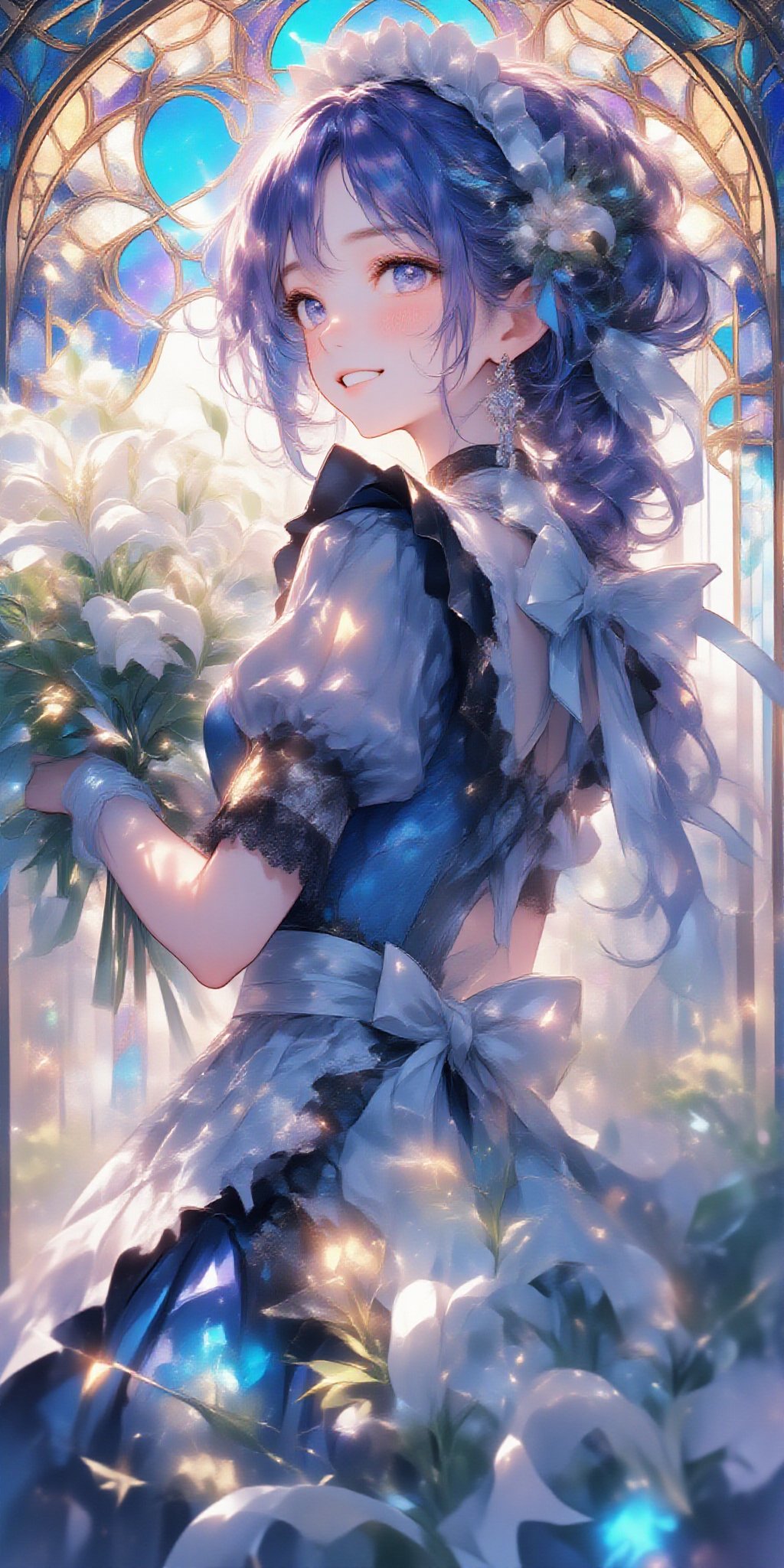 1girl,  flower,  braid by 京野菜（kyo8sai） on Tensor.Art
