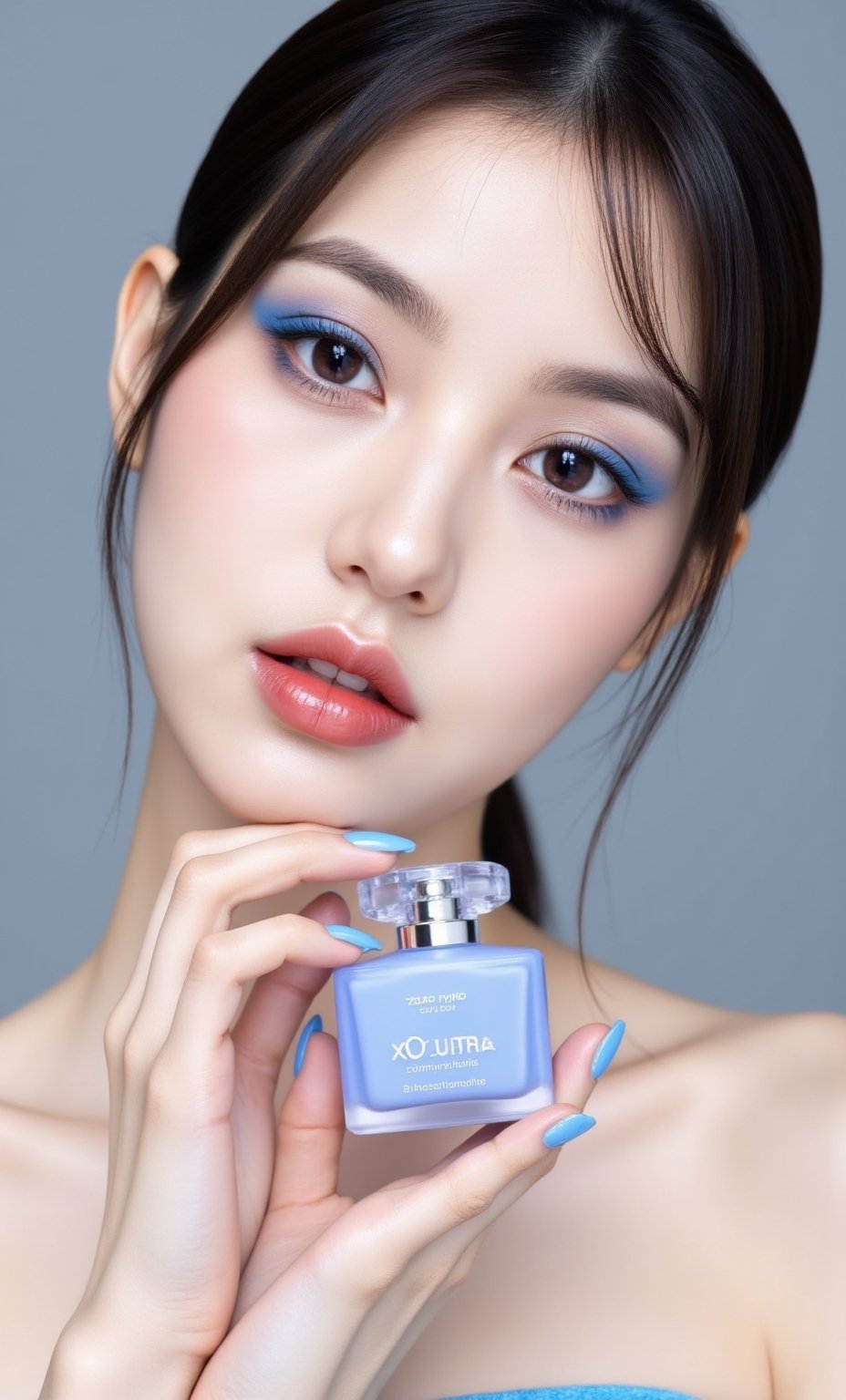 (masterpiece,  best quality),  A stunning black-pink woman poses confidently by jingjing on Tensor.Art