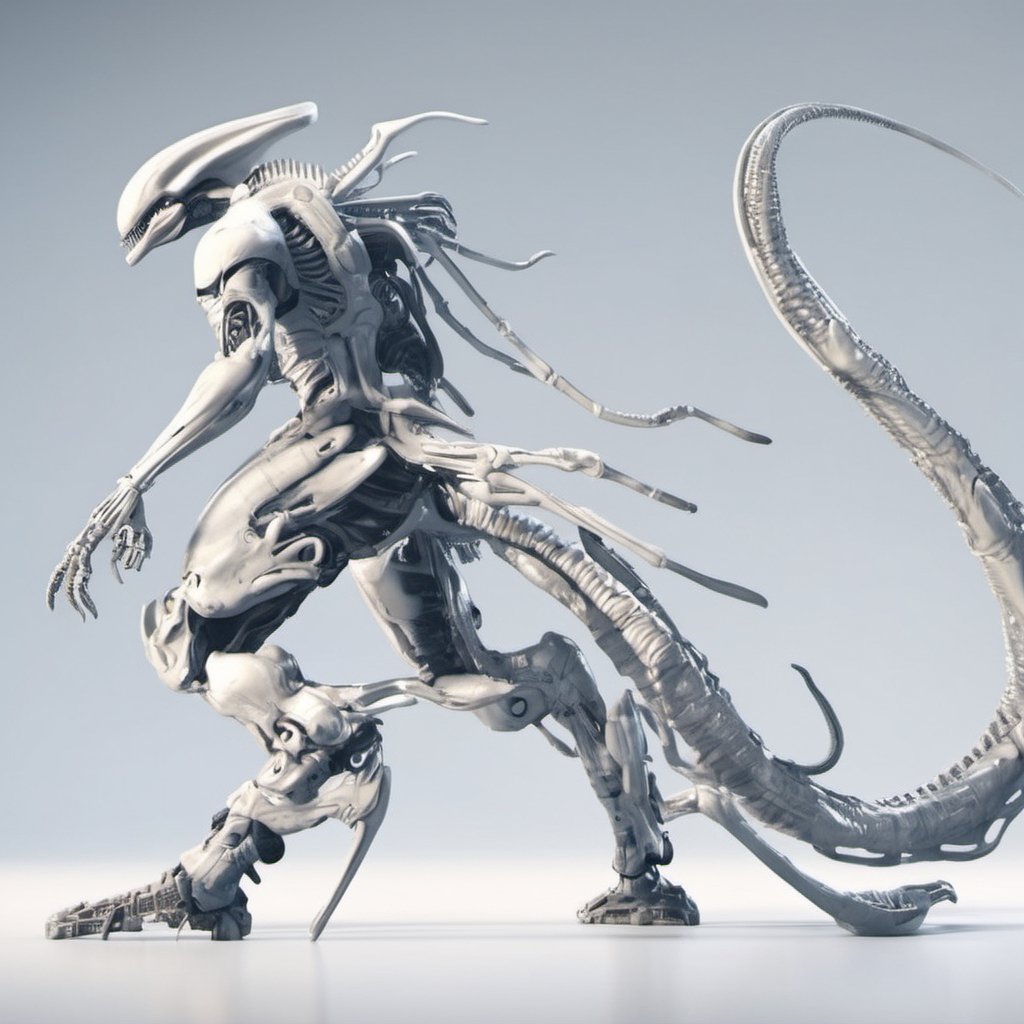 ultra RealisticExtreme Detailed,  Xenomorph,  full body by maehara on Tensor.Art