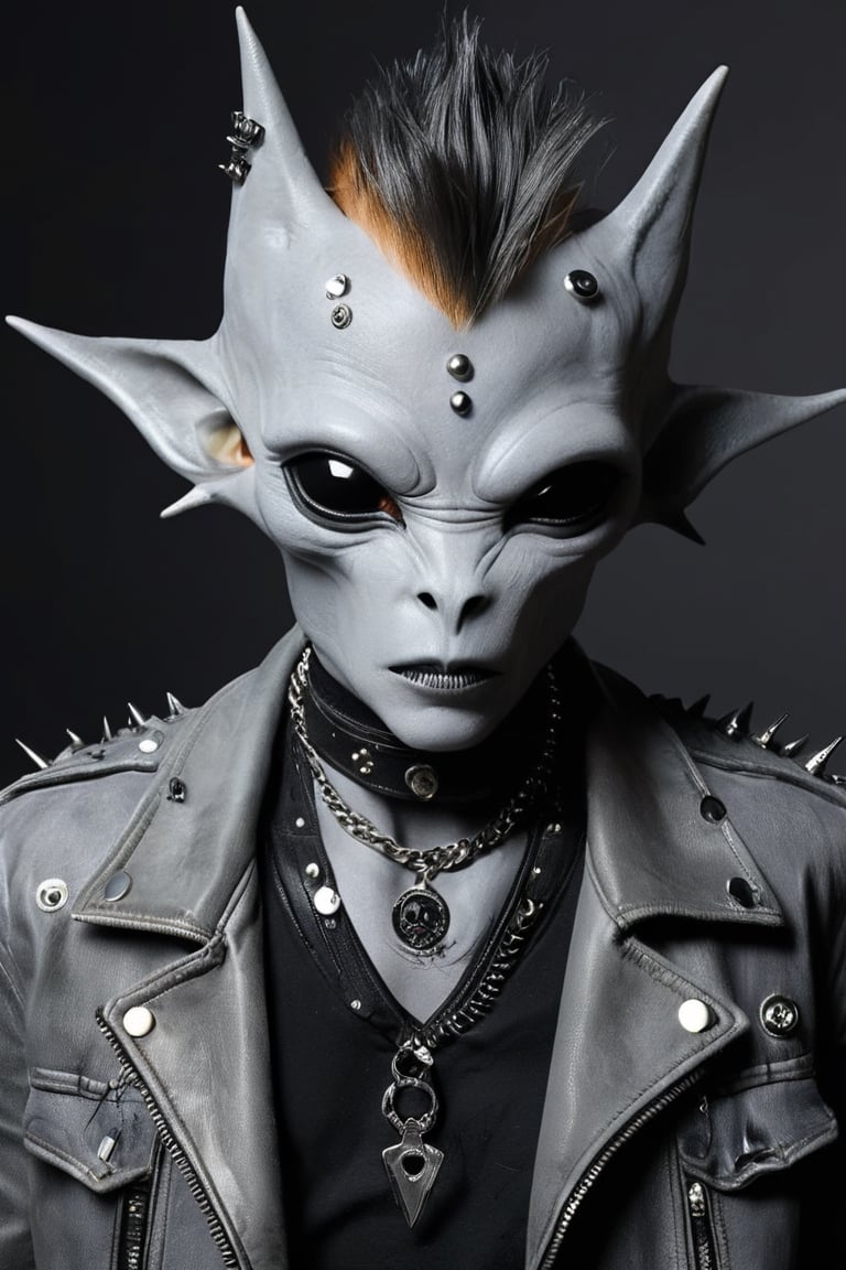 ),  is dressed in punk rock fashion,  showing off his rebellious by maehara on Tensor.Art