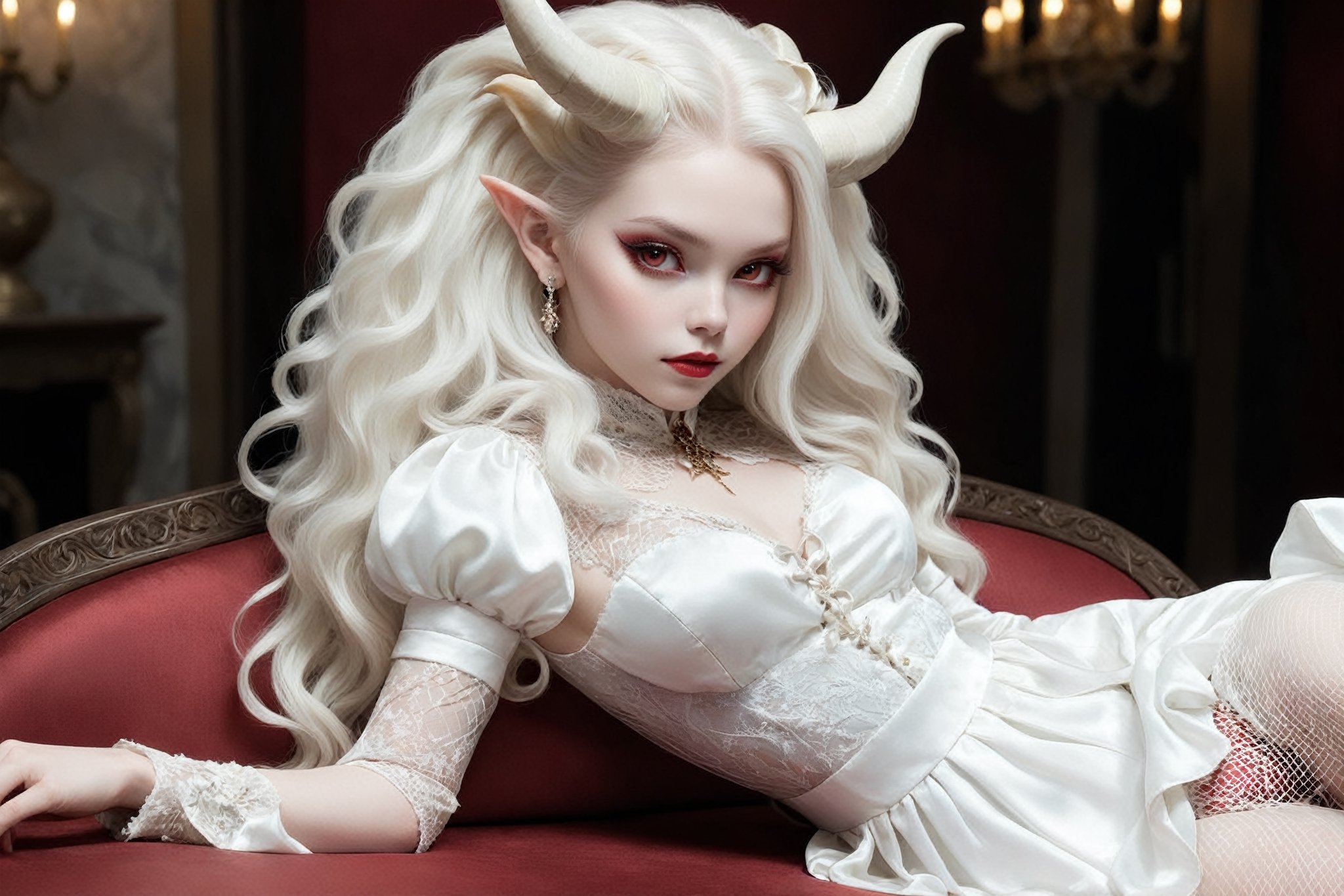 1Little girl,  (masterful),  albino demon little queen by maehara on Tensor.Art