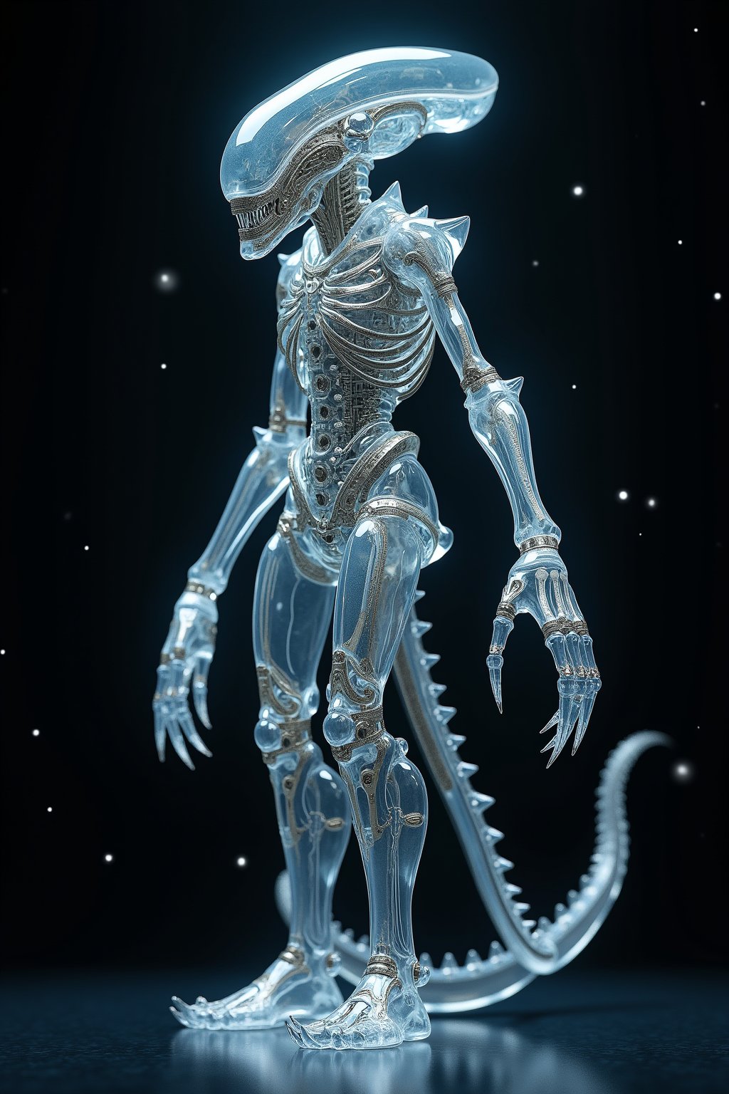 EXTREME Realistic,  HYPER detailed,  alien Xenomorph Queen by maehara on Tensor.Art