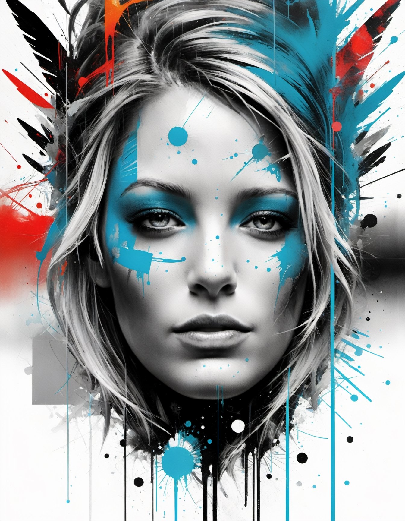 (art by Patrice Murciano:0.85), (art by Russ Mills:0.5), (divine:0.8),                                                                                                                                                                                                                                                                               collage by Antonio Mora,
,blake lively