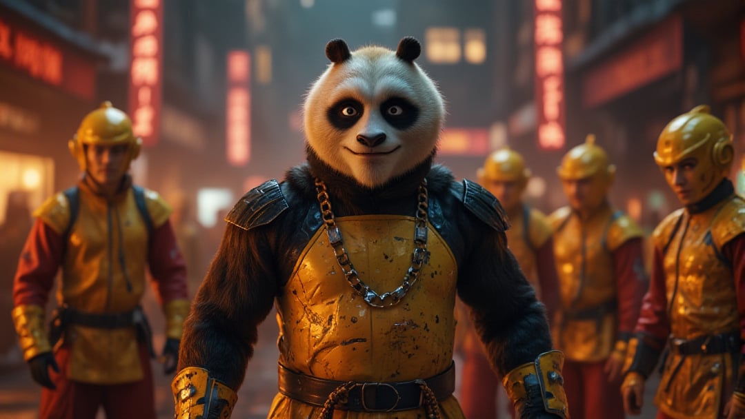 Kung fu panda cinematic