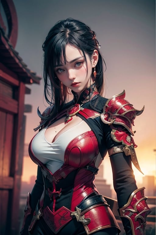 Story,  1 man & 1 girl,  mature asian man warrior by 忠于原创Oringin Spark on Tensor.Art