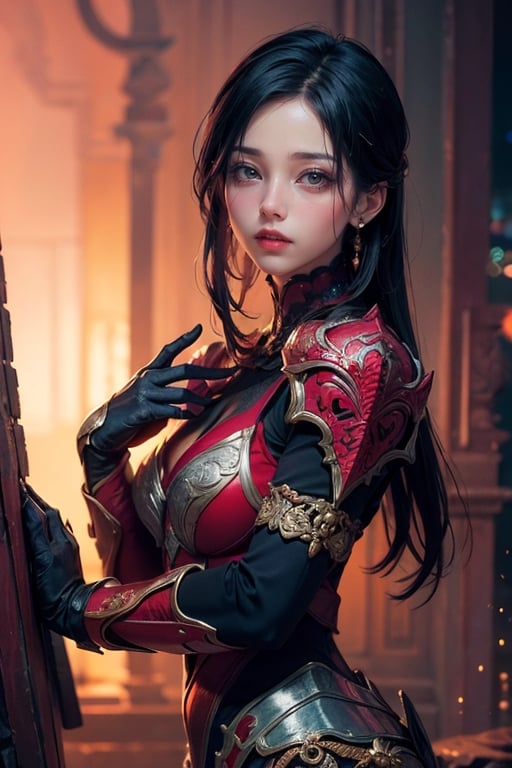 Story,  1 man & 1 girl,  mature asian man warrior by 忠于原创Oringin Spark on Tensor.Art