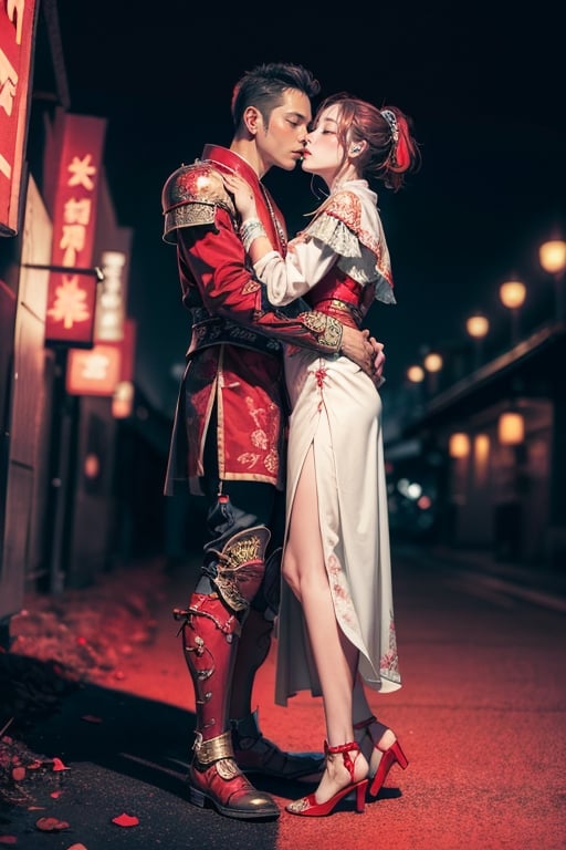 Story,  1 man & 1 girl,  mature asian man warrior by 忠于原创Oringin Spark on Tensor.Art