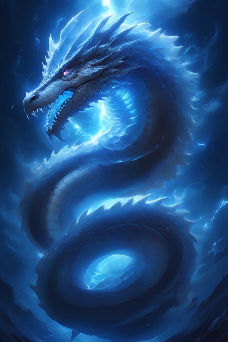 The majestic entity stands as a testament to the confluence of realms,  drawing from the raw power and elegance of multipl...