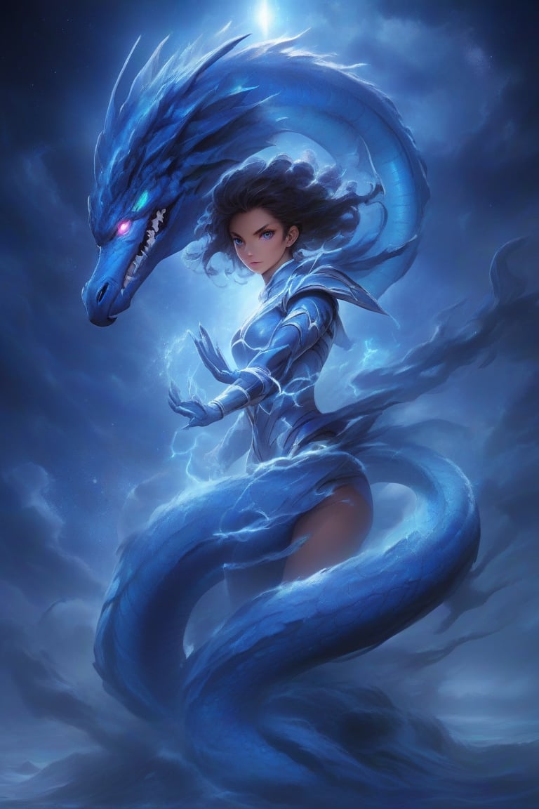 In the midst of a world bridging fantasy and reality,  there stands a young woman,  a hybrid of unparalleled essence by sa...