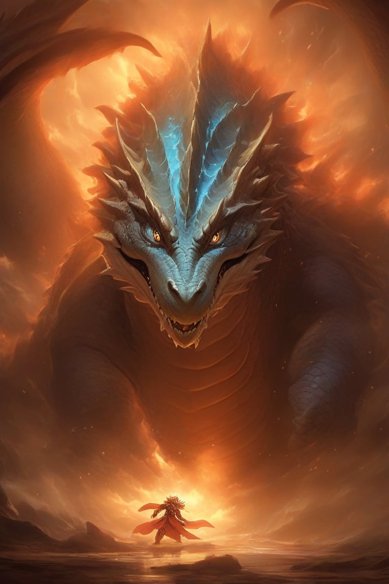 "Emerging from the depths of a multi-dimensional rift,  this creature combines the very essence of the cosmos and the terr...