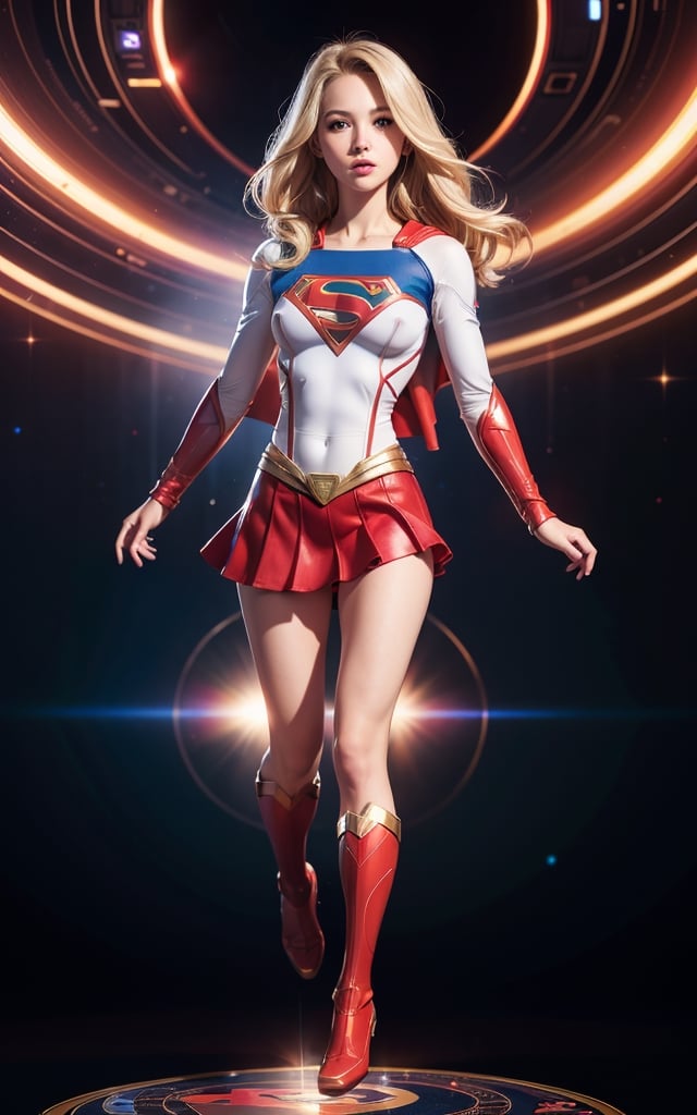 1girl,  supergirl ,  light blonde hair by Goku_8888 on Tensor.Art