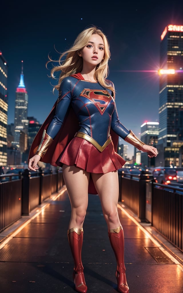 1girl,  supergirl ,  light blonde hair by Goku_8888 on Tensor.Art