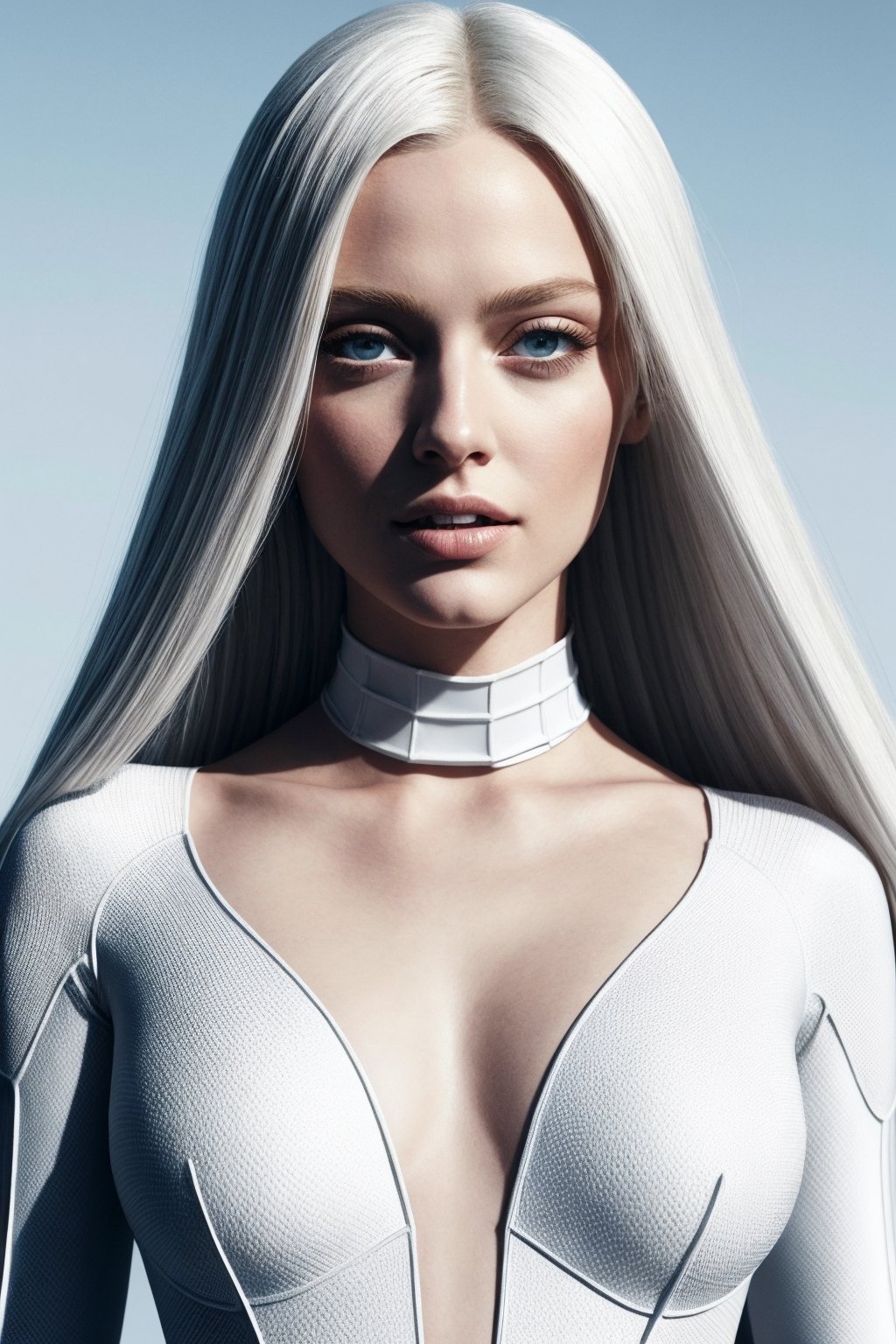 modelshoot style, (extremely detailed 8k wallpaper), a medium shot photo of a 18 yo girl (Christina Aguilera:Amanda Seyfried:0.5), white spider man suit, long blunt hair, blonde, beautiful face, roof, masterpiece, intricate detail, perfect anatomy, lora:add_detail:0.5, Intricate, High Detail, dramatic
