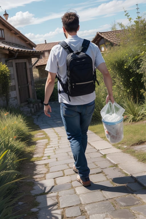 hombre con alas extendidas, caminando arriba de el agua,France Male,Germany Male