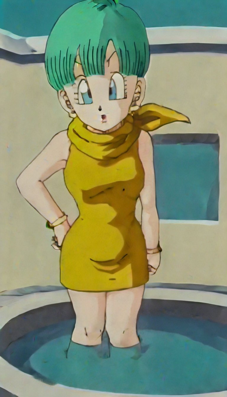 olderbulma, bikini, hot tub, large breasts,olderbulma,fake3d