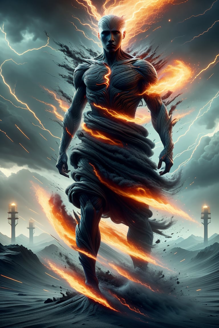[Prometheus] full body,  rule of thirds,  sixteen year old Prometheus as Mesopotamian god Šubula by Ai boo on Tensor.Art