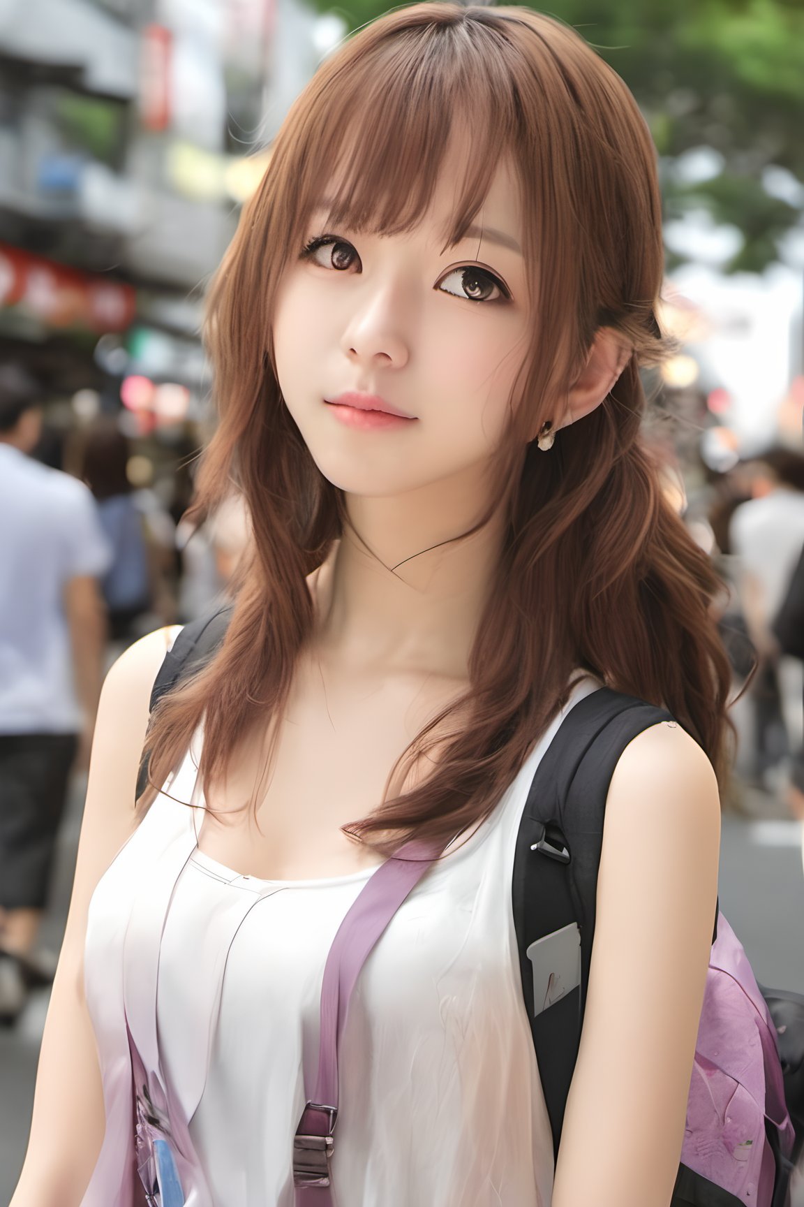 1girl, Photo of Erica, high_resolution, realistic,in tokyo