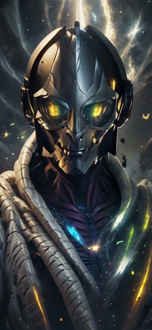  create a allien fused with human body in fiercy nutated world, wearing space suit , without space helmet , deformed face, allien looking creepy, dangerous. ,insane details ,high details,Argus_ML