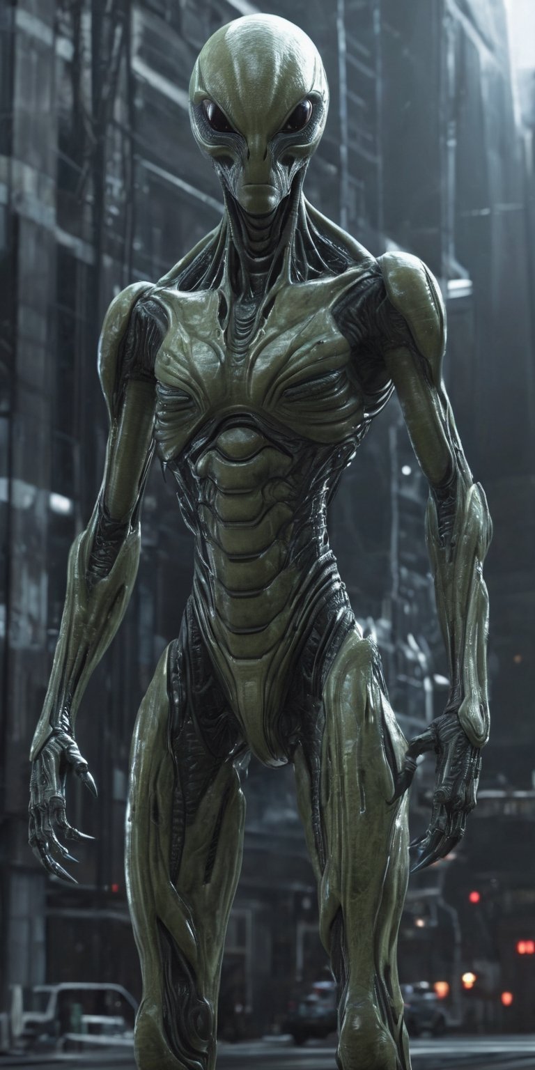 Generate hyper realistic image of an alien sentinel capable of shaping and manipulating energy,  using its powers to prote...